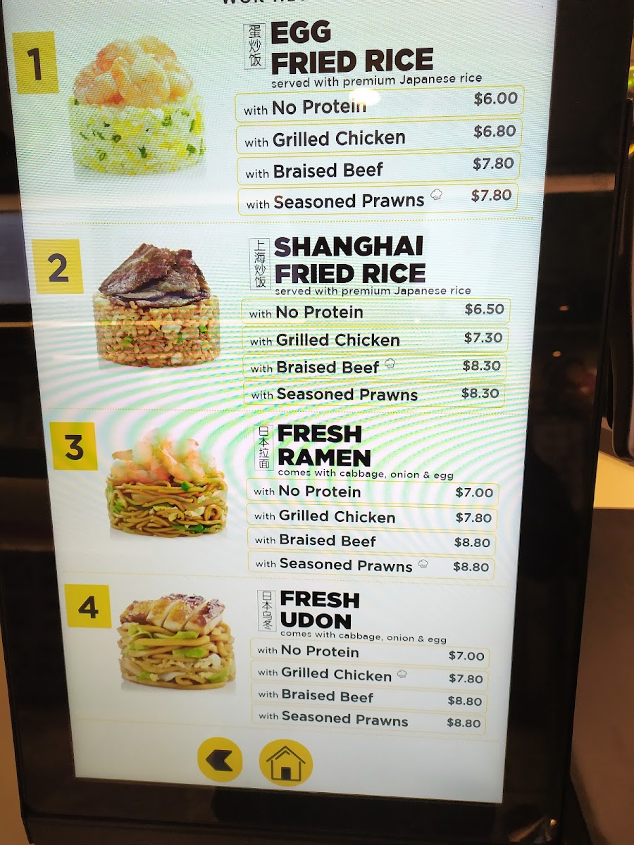 Menu Wok Hey Republic Plaza, Raffles Place-7