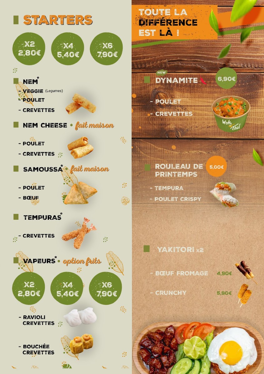 Menu Wok N’ Thaï - Colombes-5