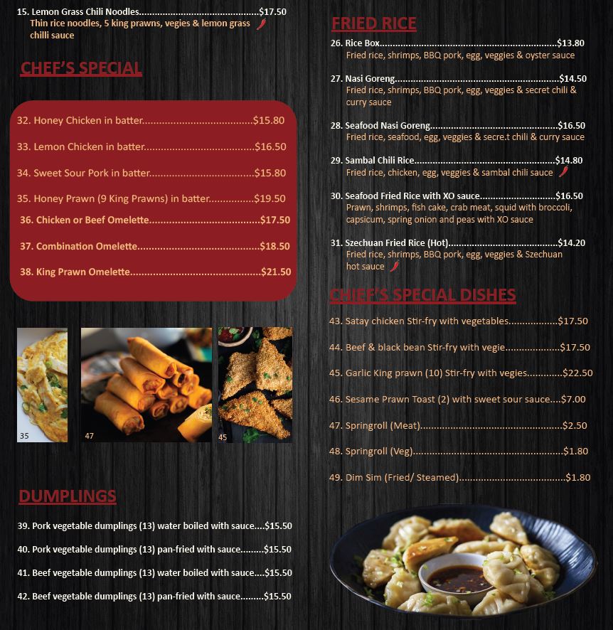 Menu Wok On Clyde-1