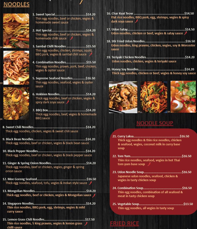 Menu Wok On Clyde-2