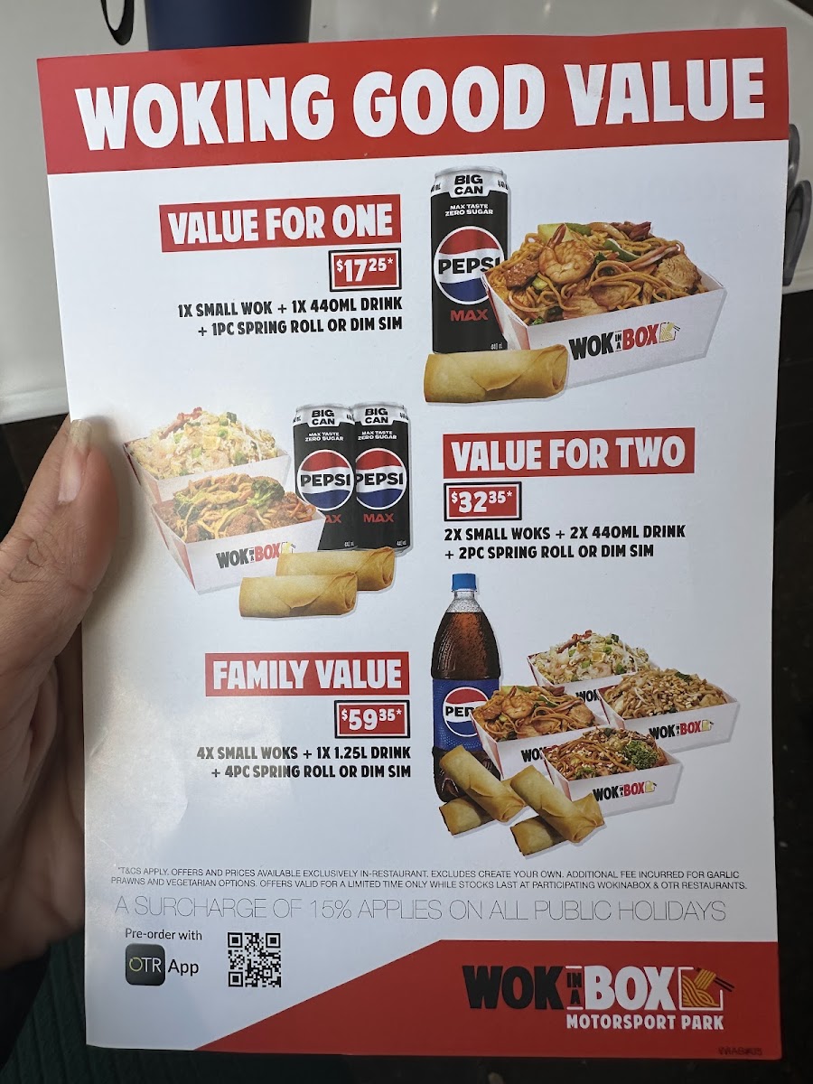 Menu Wokinabox Motorsport Park-5