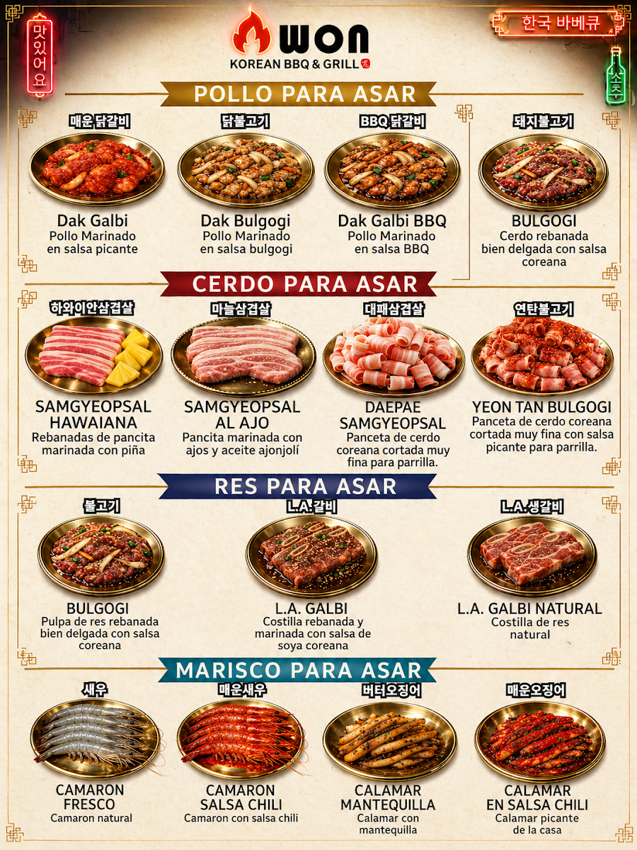 Menu Won Korean Bbq & Grill-4
