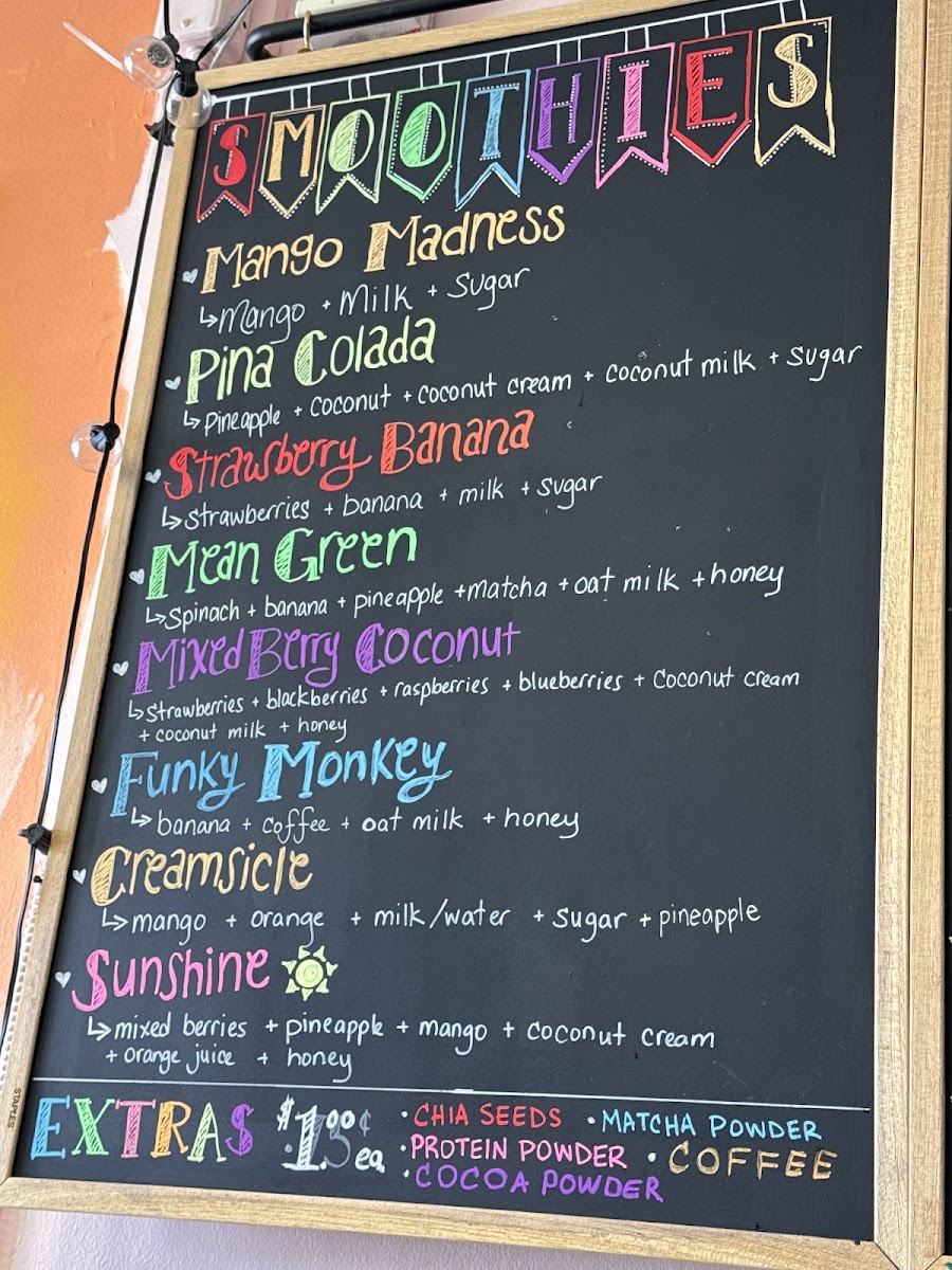 Wonderland Milkshake And Smoothie Bar Menu-1