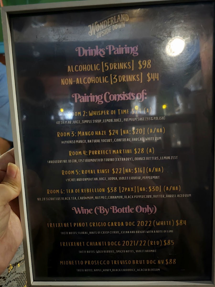 Menu Wonderland Upside Down-1