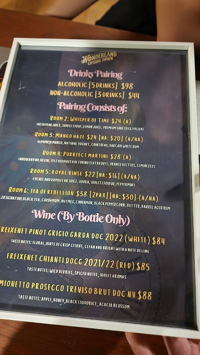 Menu Wonderland Upside Down-4