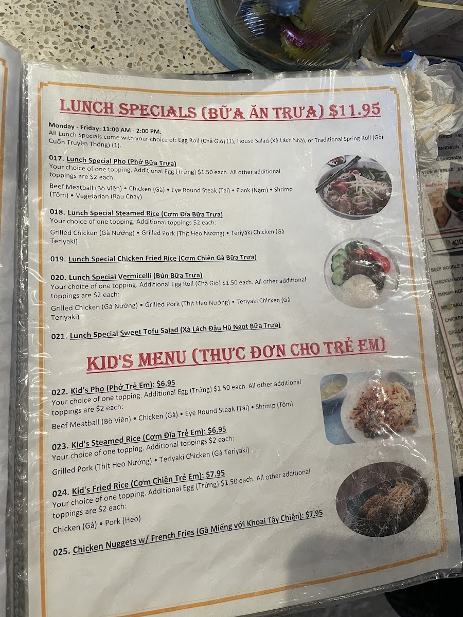 Menu Wonderpho Noodles & Spring Roll Bar-1