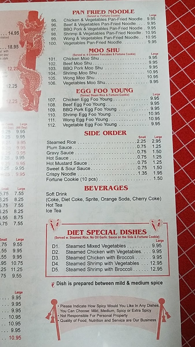 Menu Wong Express House-1