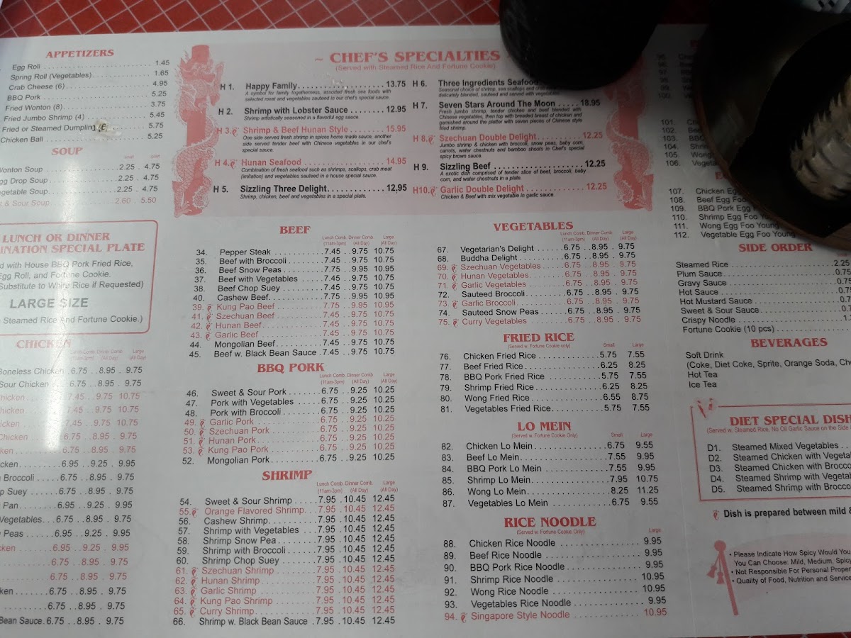 Menu Wong Express House-3