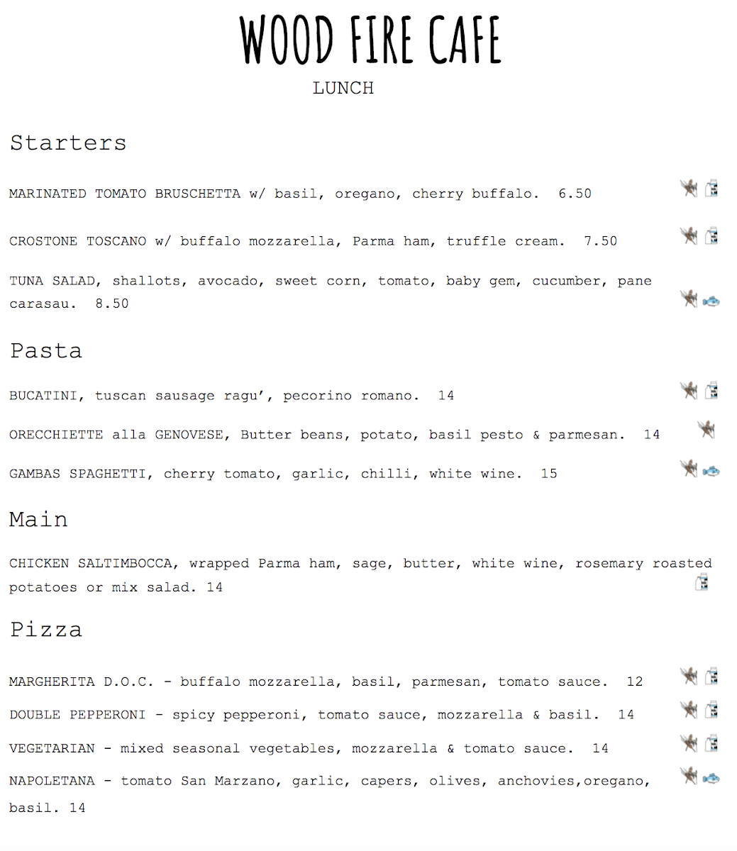 Menu Wood Fire Cafe-9