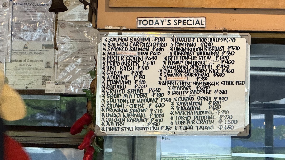 Menu Wooden Horse Steakhouse - Molito Lifestyle Center-1