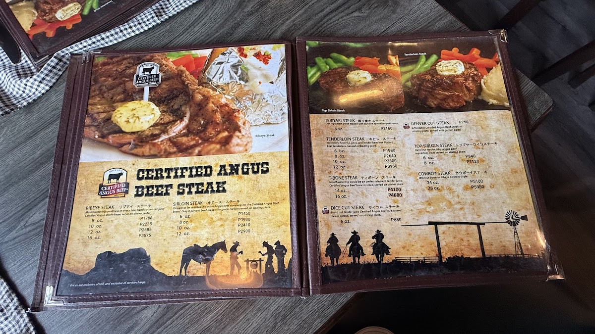 Menu Wooden Horse Steakhouse - Molito Lifestyle Center-3