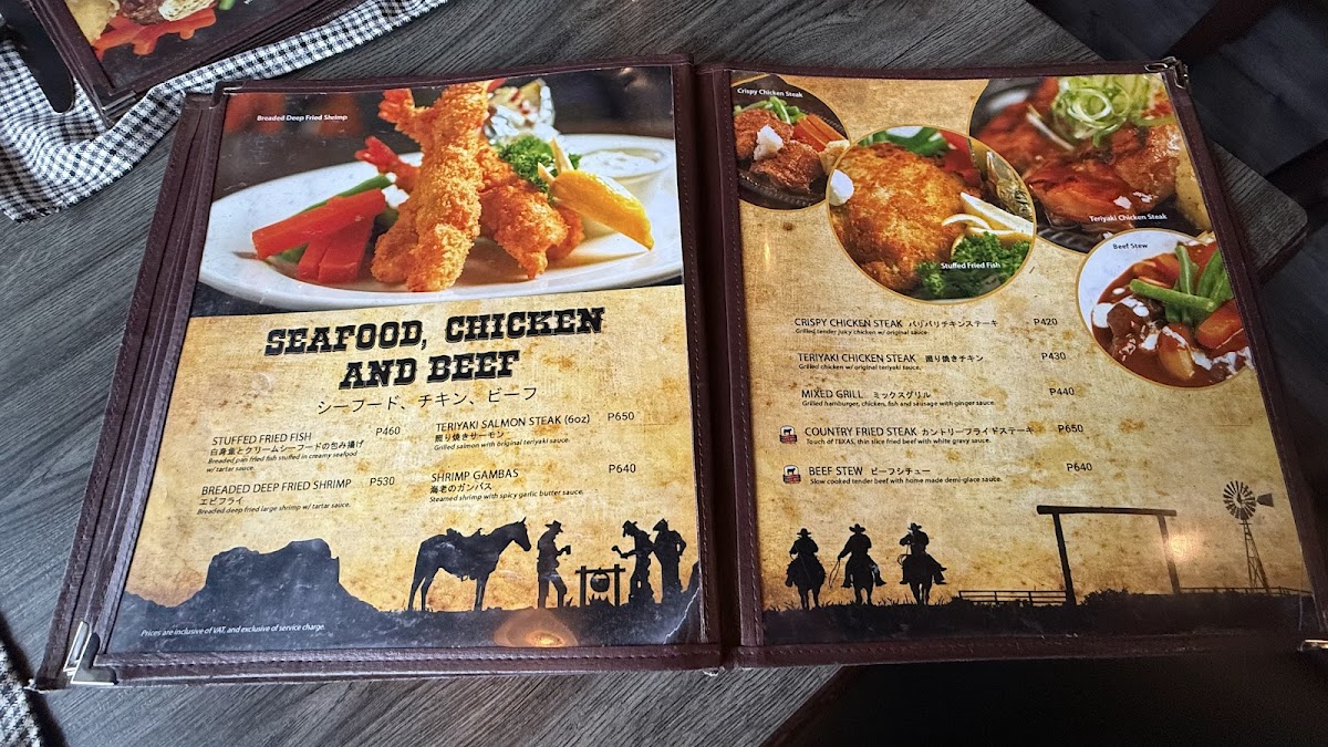 Menu Wooden Horse Steakhouse - Molito Lifestyle Center-4