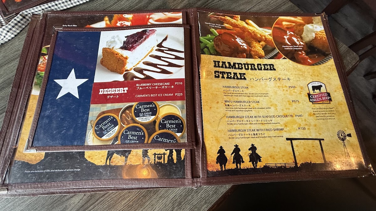 Menu Wooden Horse Steakhouse - Molito Lifestyle Center-5