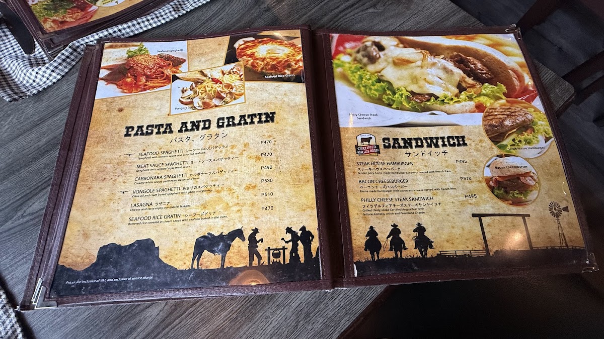 Menu Wooden Horse Steakhouse - Molito Lifestyle Center-7