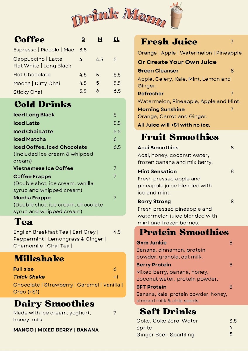 Menu Woodland Cafe-3