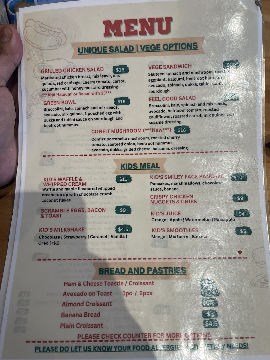 Menu Woodland Cafe-7