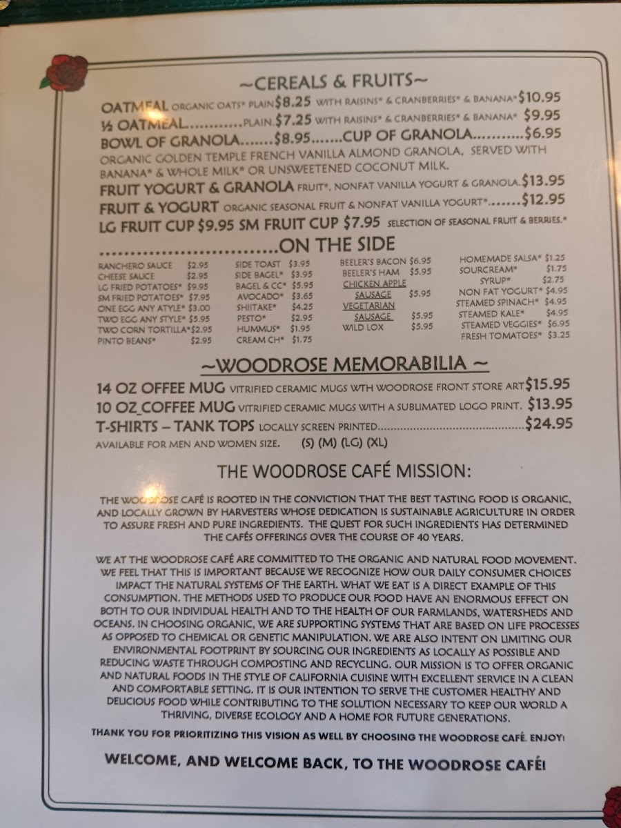 Menu Woodrose Cafe-1