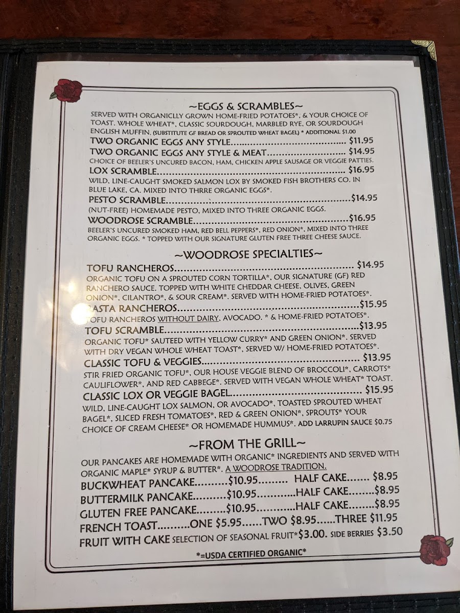 Menu Woodrose Cafe-4