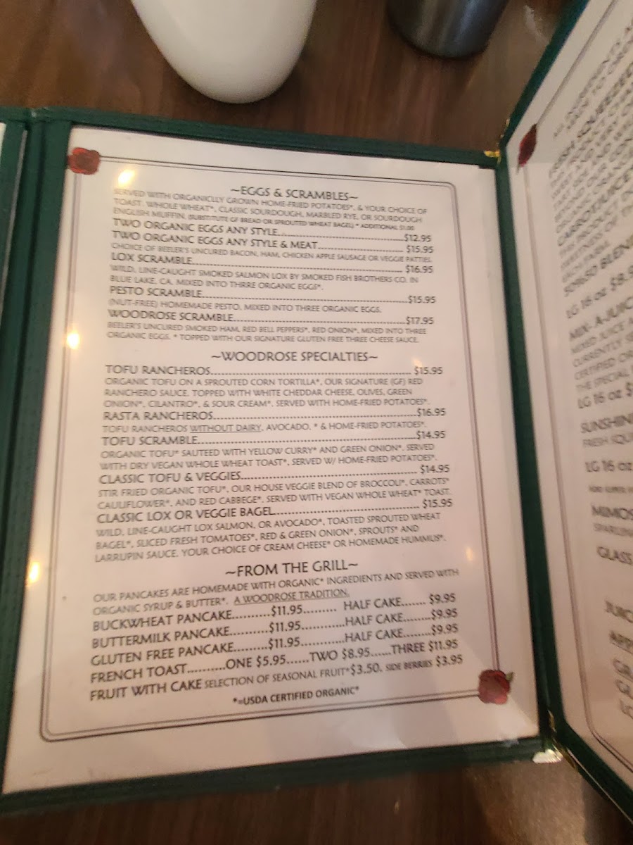 Menu Woodrose Cafe-8