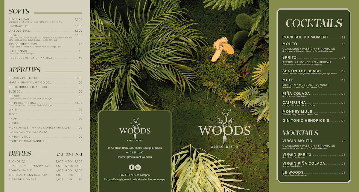 Menu Woods Restaurant-2
