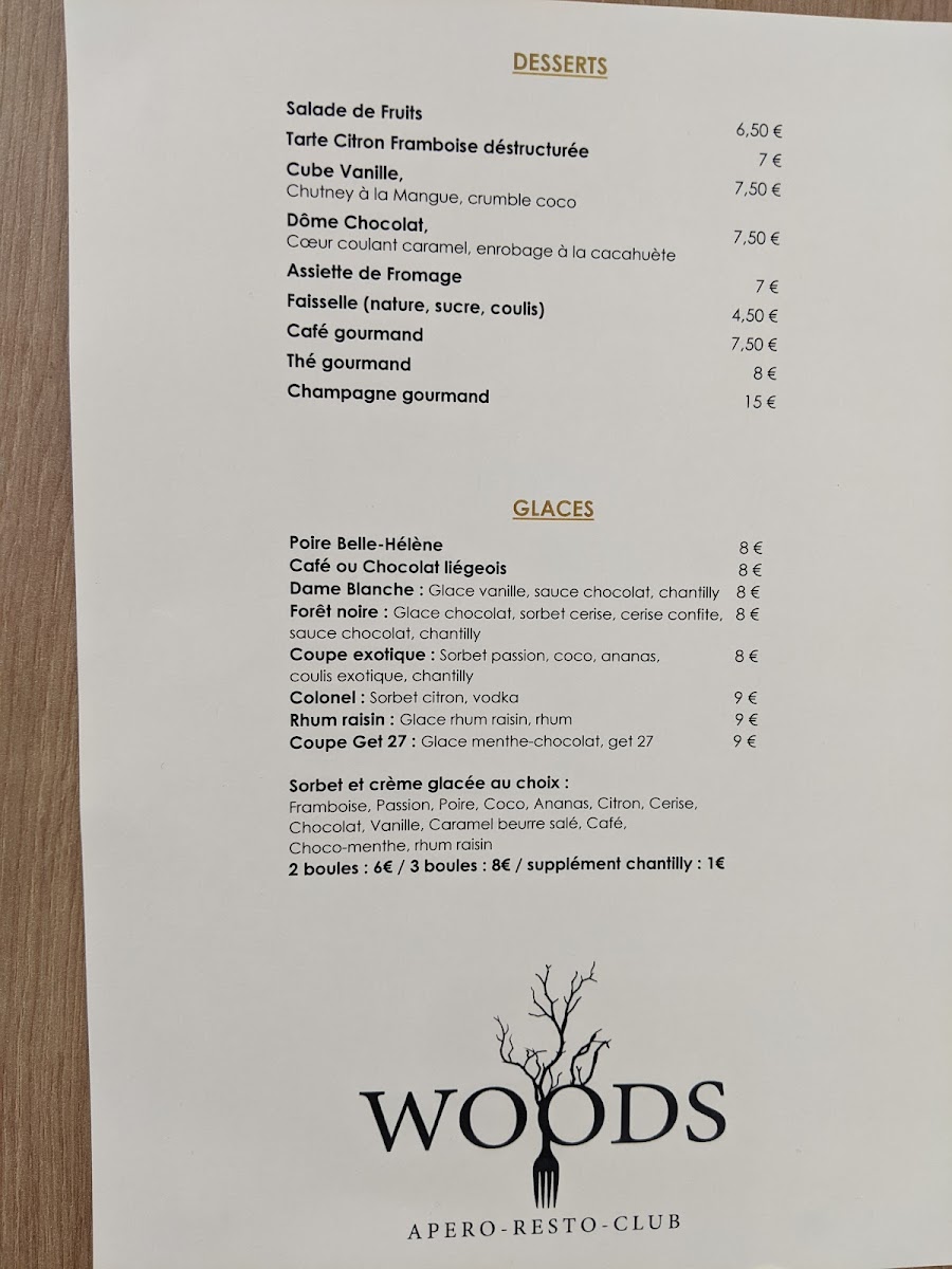 Menu Woods Restaurant-3