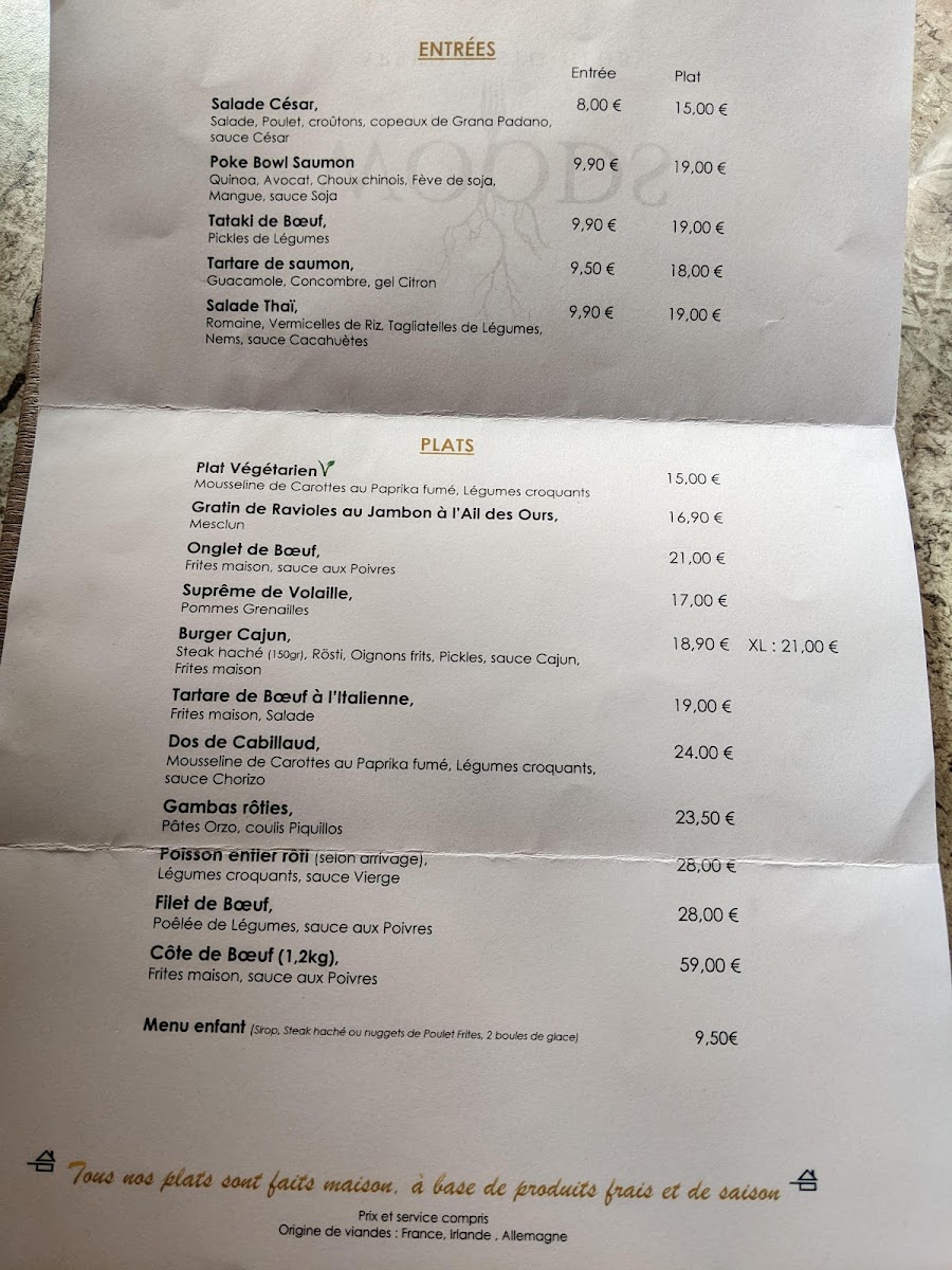Menu Woods Restaurant-8