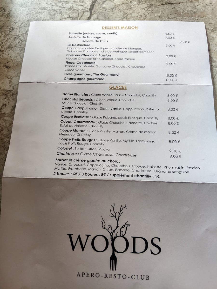 Menu Woods Restaurant-9