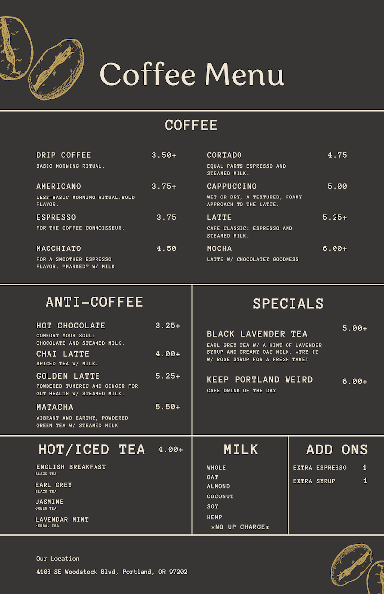 Menu Woodstock Cafe-1