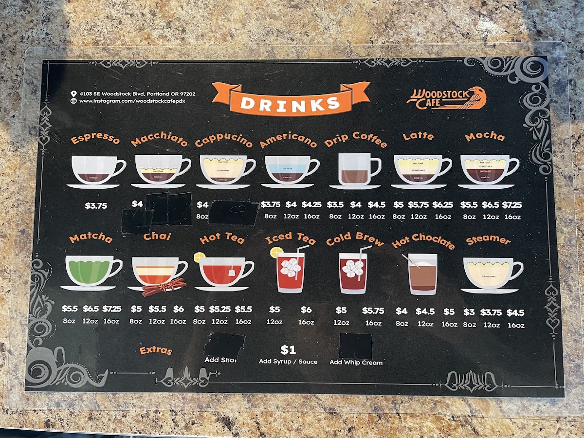 Menu Woodstock Cafe-3