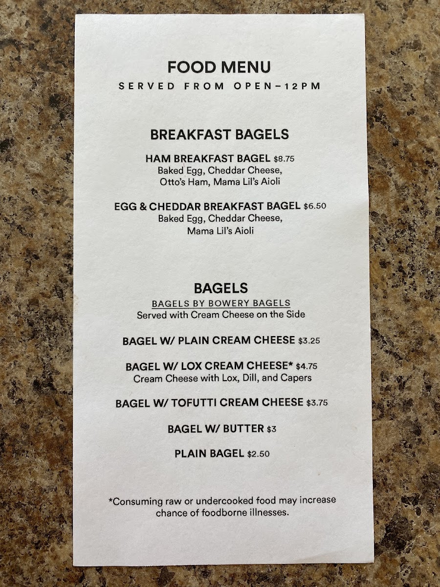 Menu Woodstock Cafe-4