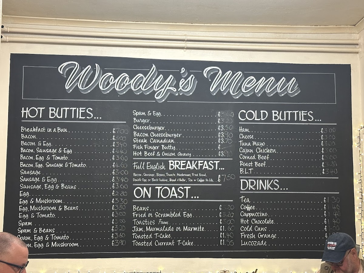 Menu Woody's Cafe-1