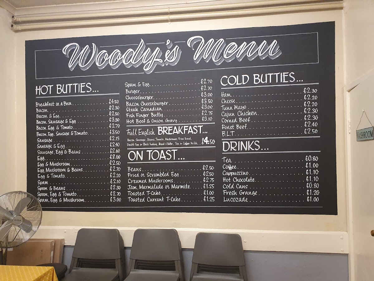 Menu Woody's Cafe-2