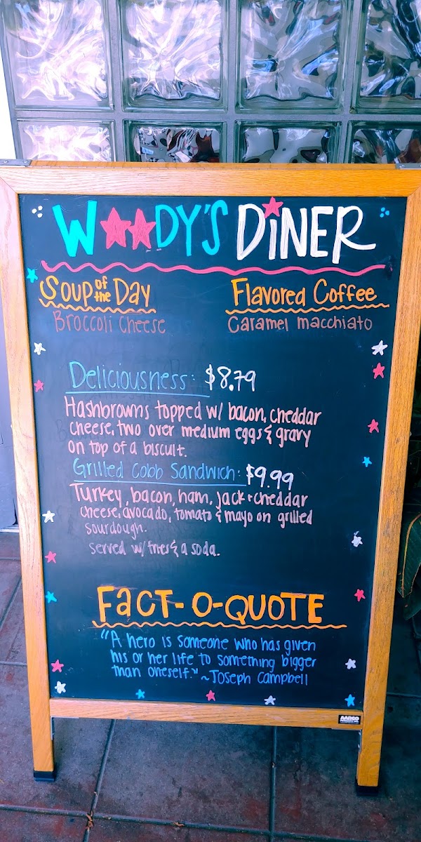 Menu Woody's Diner-6