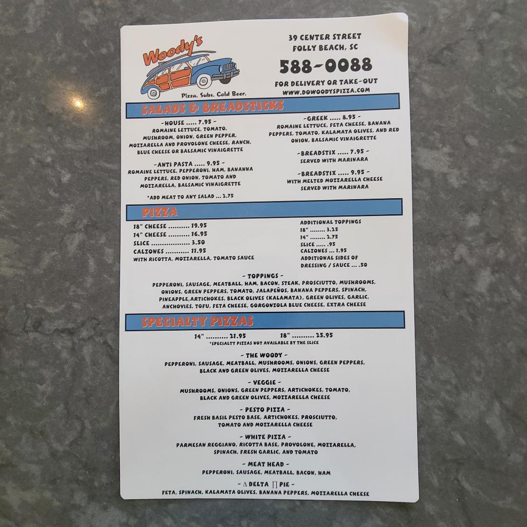 Menu Woody's Pizza-10
