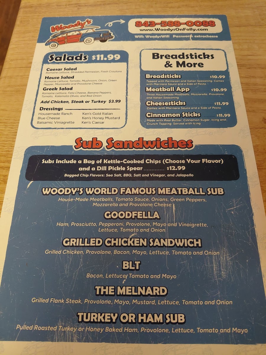 Menu Woody's Pizza-3