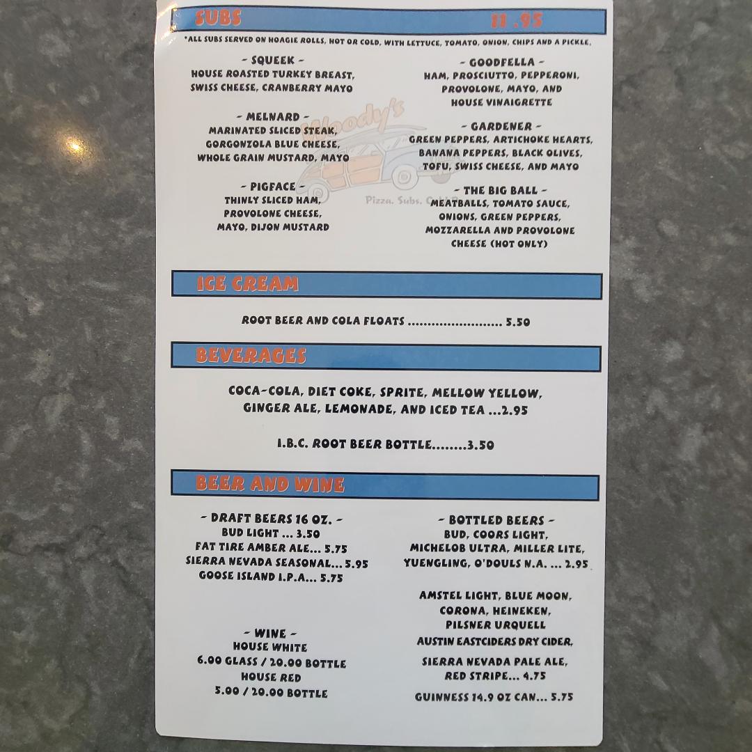 Menu Woody's Pizza-4