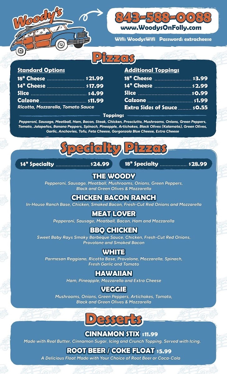 Menu Woody's Pizza-5