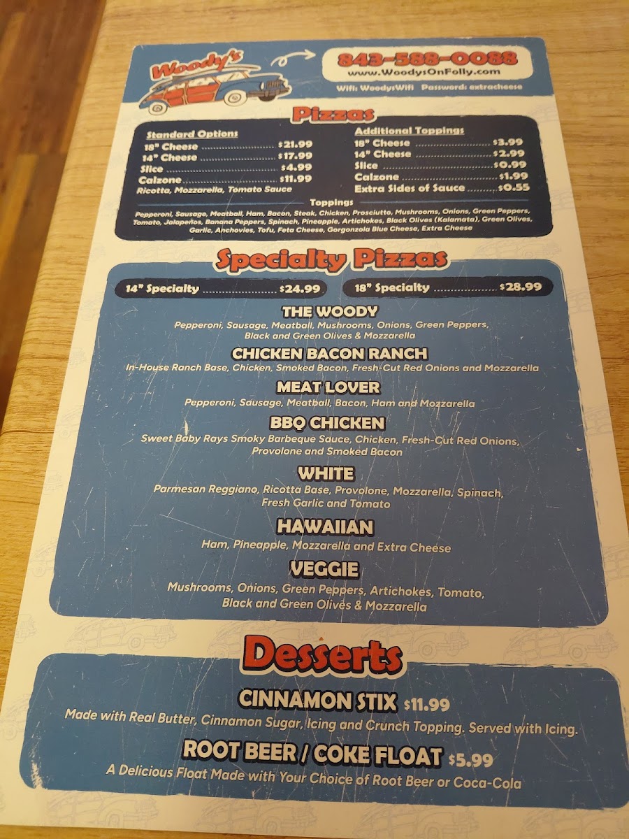 Menu Woody's Pizza-8