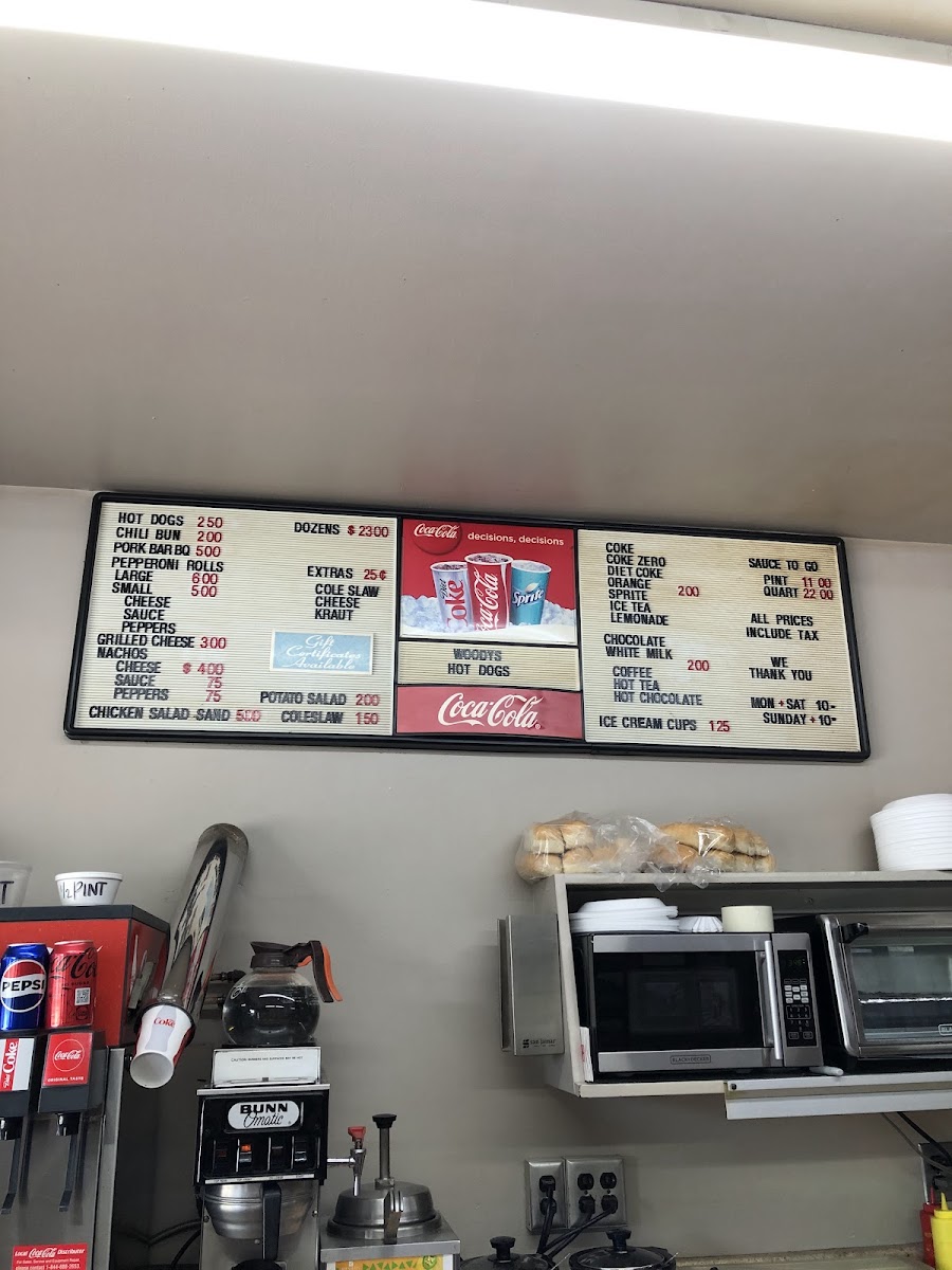 Menu Woody's Restaurant-2