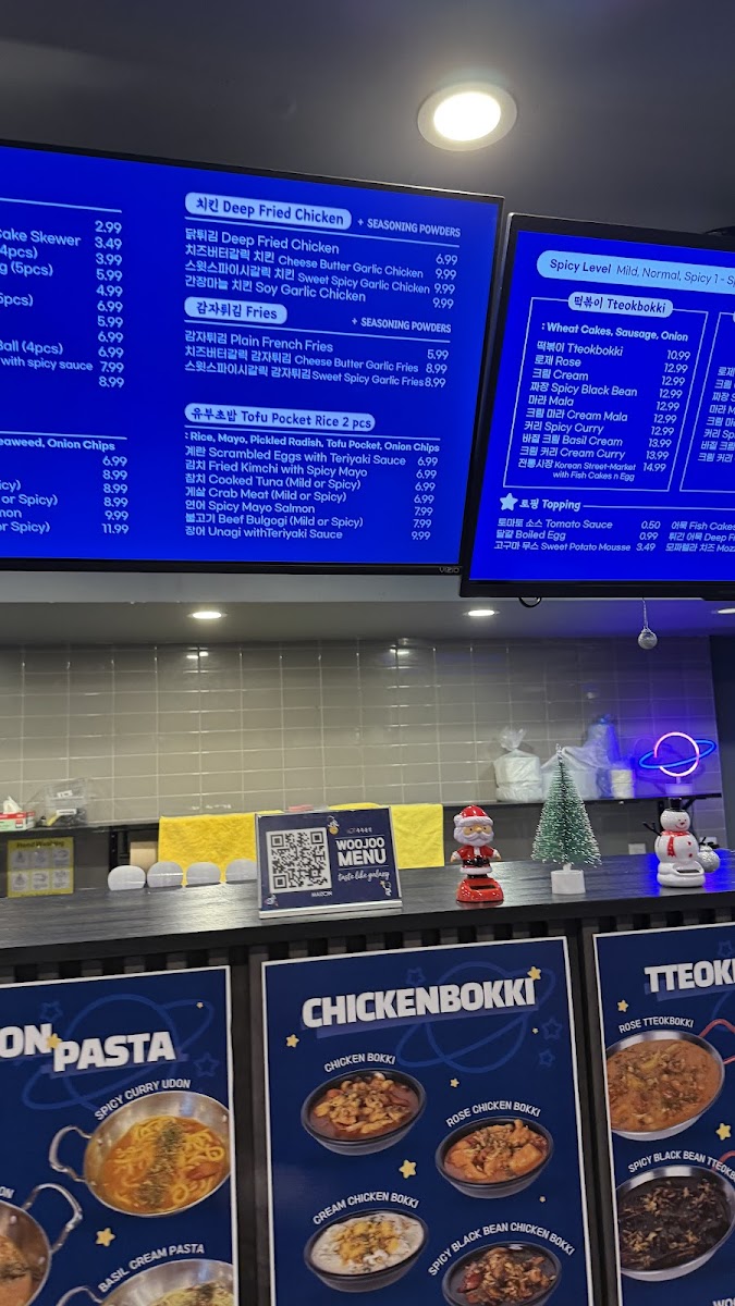 Menu Woojoo Bunsik - Bloor-4
