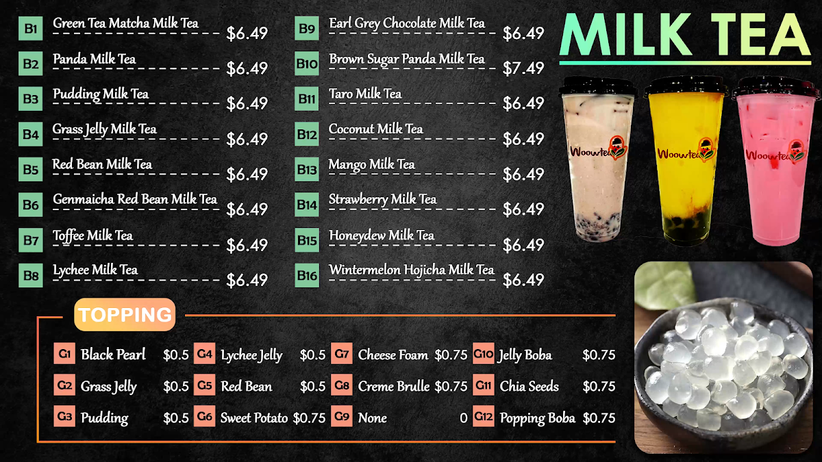 Menu Woow Tea-2