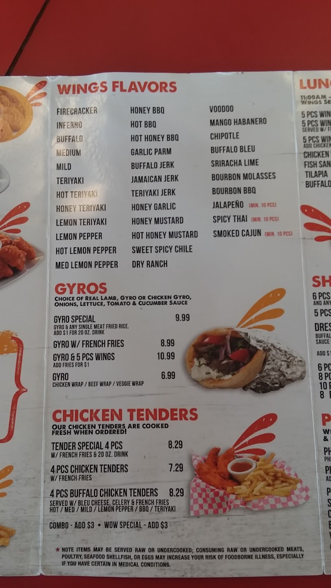 Menu World Of Wings-4