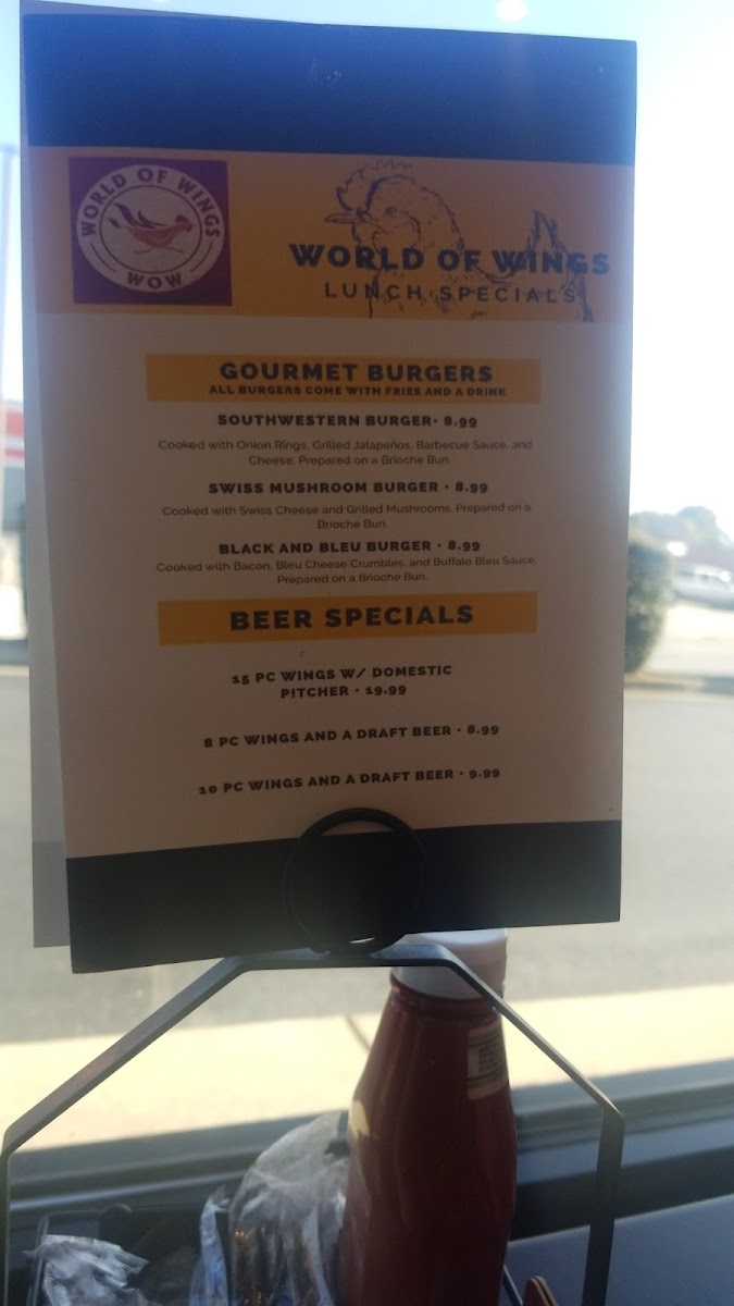Menu World Of Wings-8