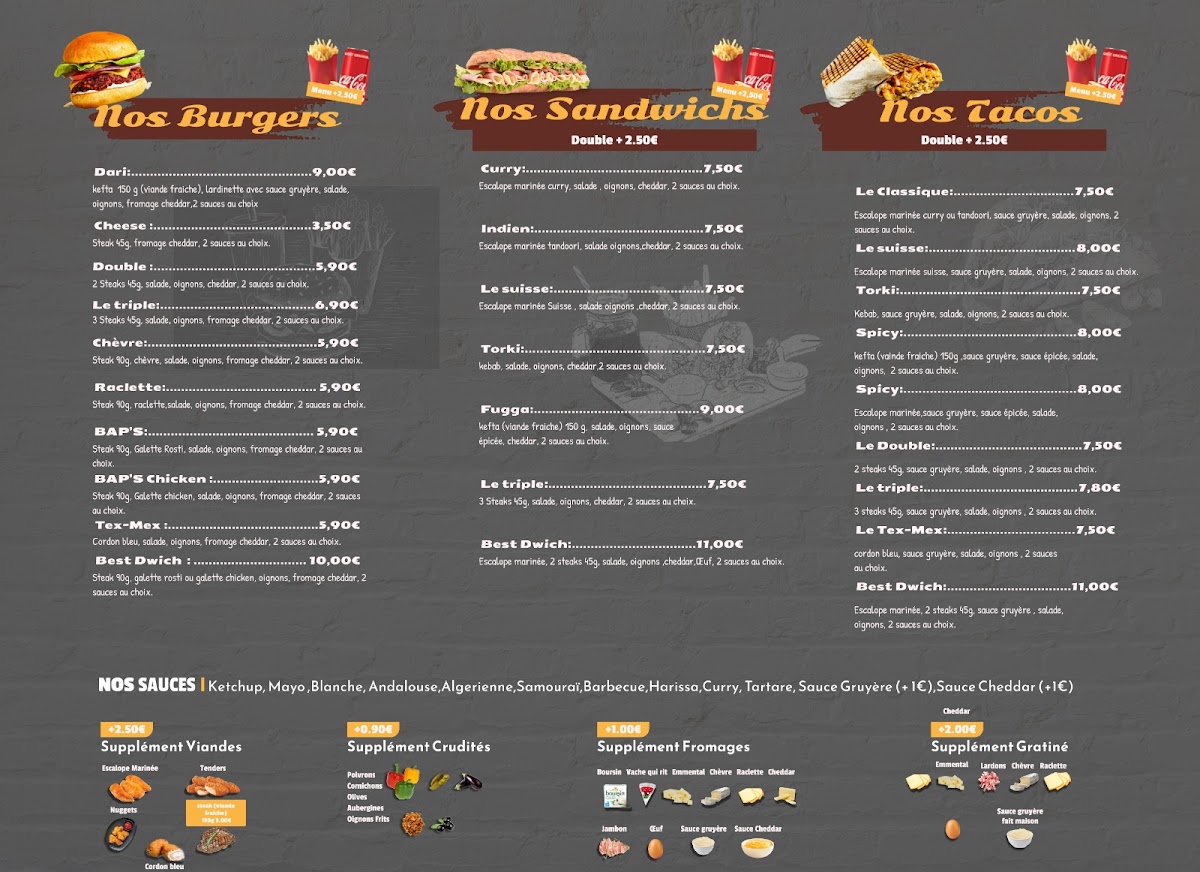 Menu World's Dwich 42-6