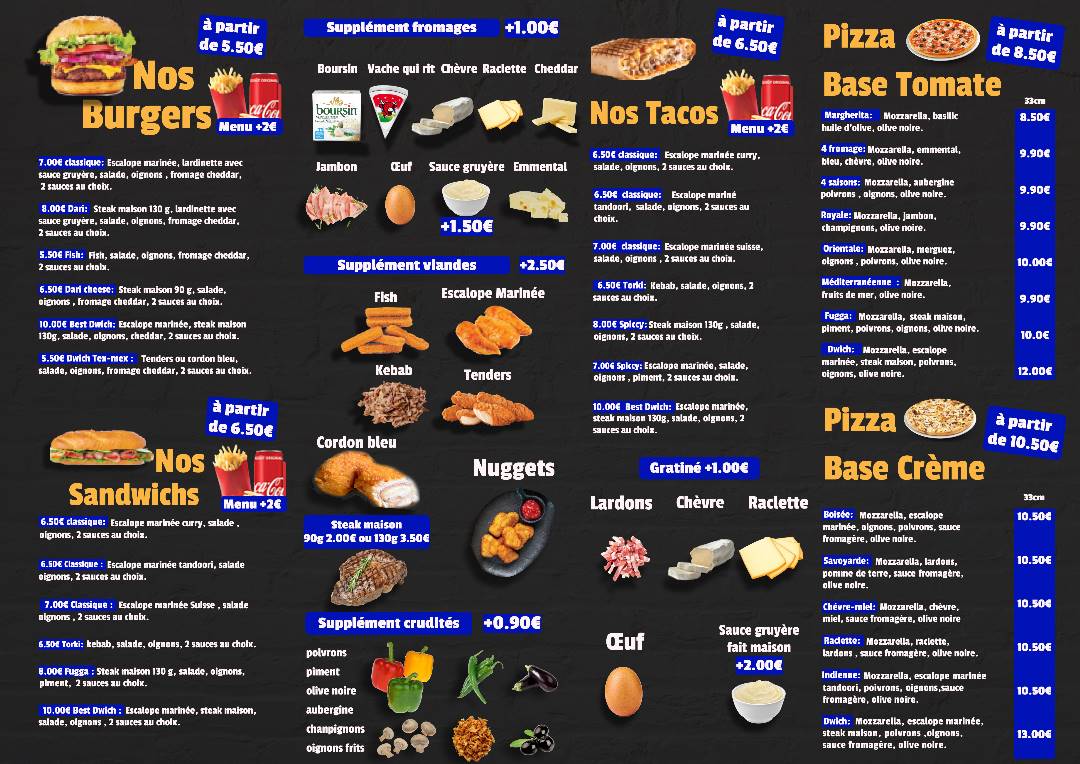 Menu World's Dwich 42-7