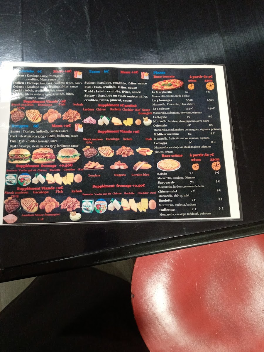 Menu World's Dwich 42-9