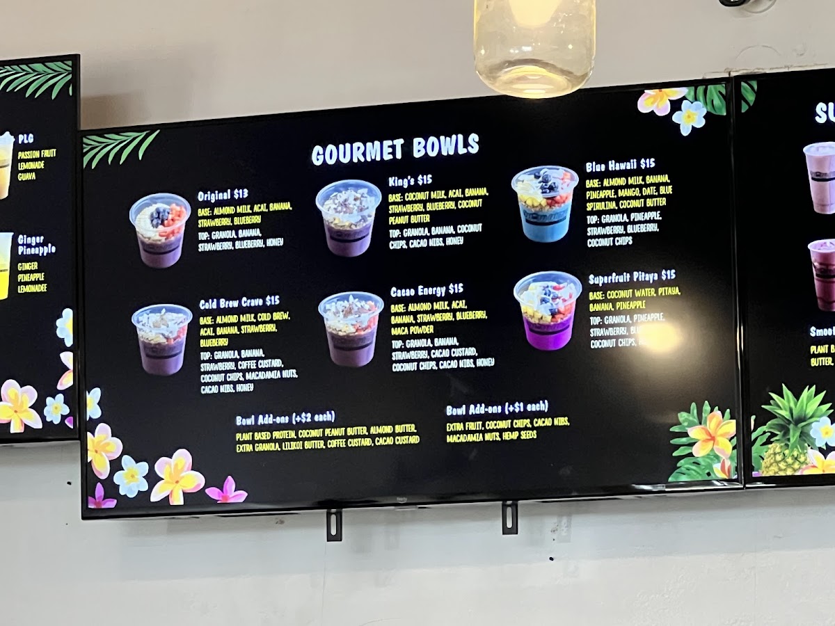 Menu Wow Wow Lemonade Maui-10
