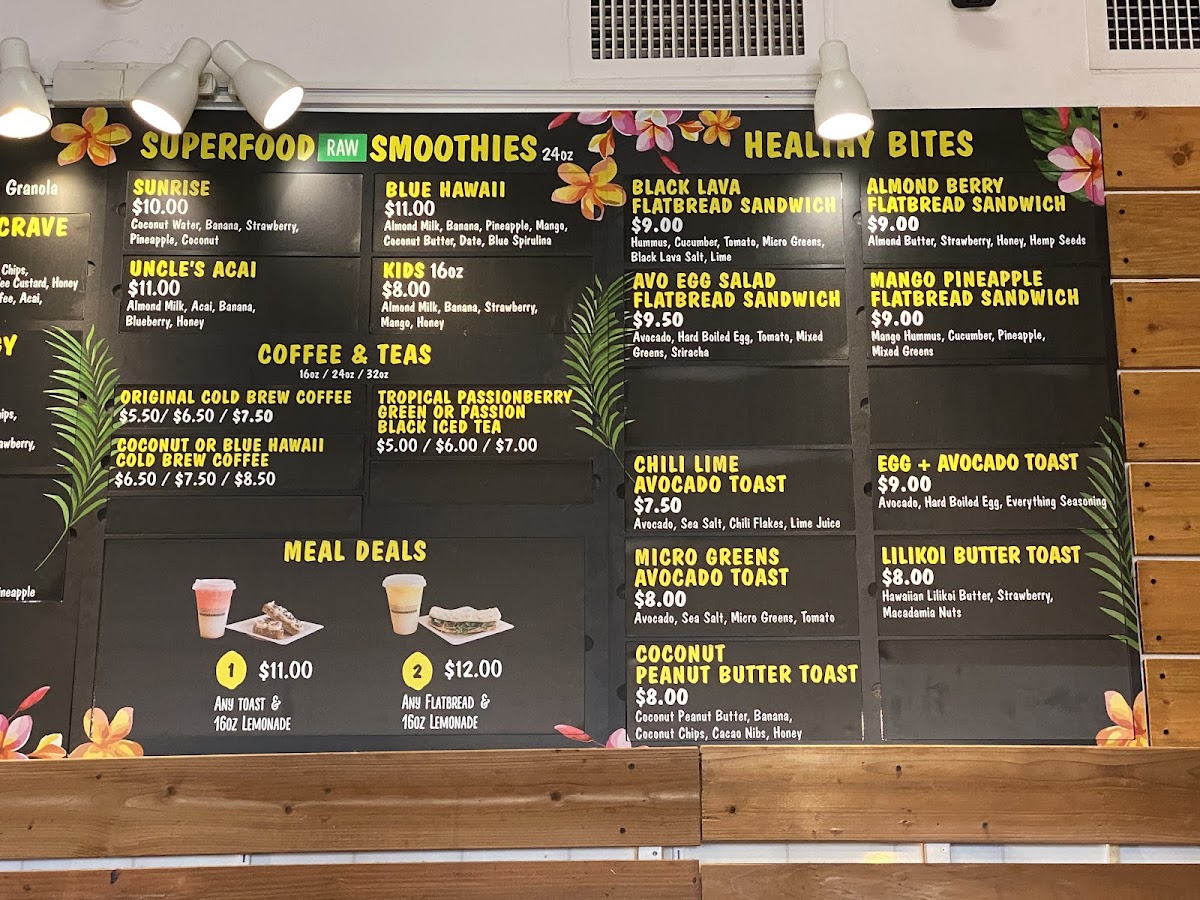 Menu Wow Wow Lemonade Maui-6