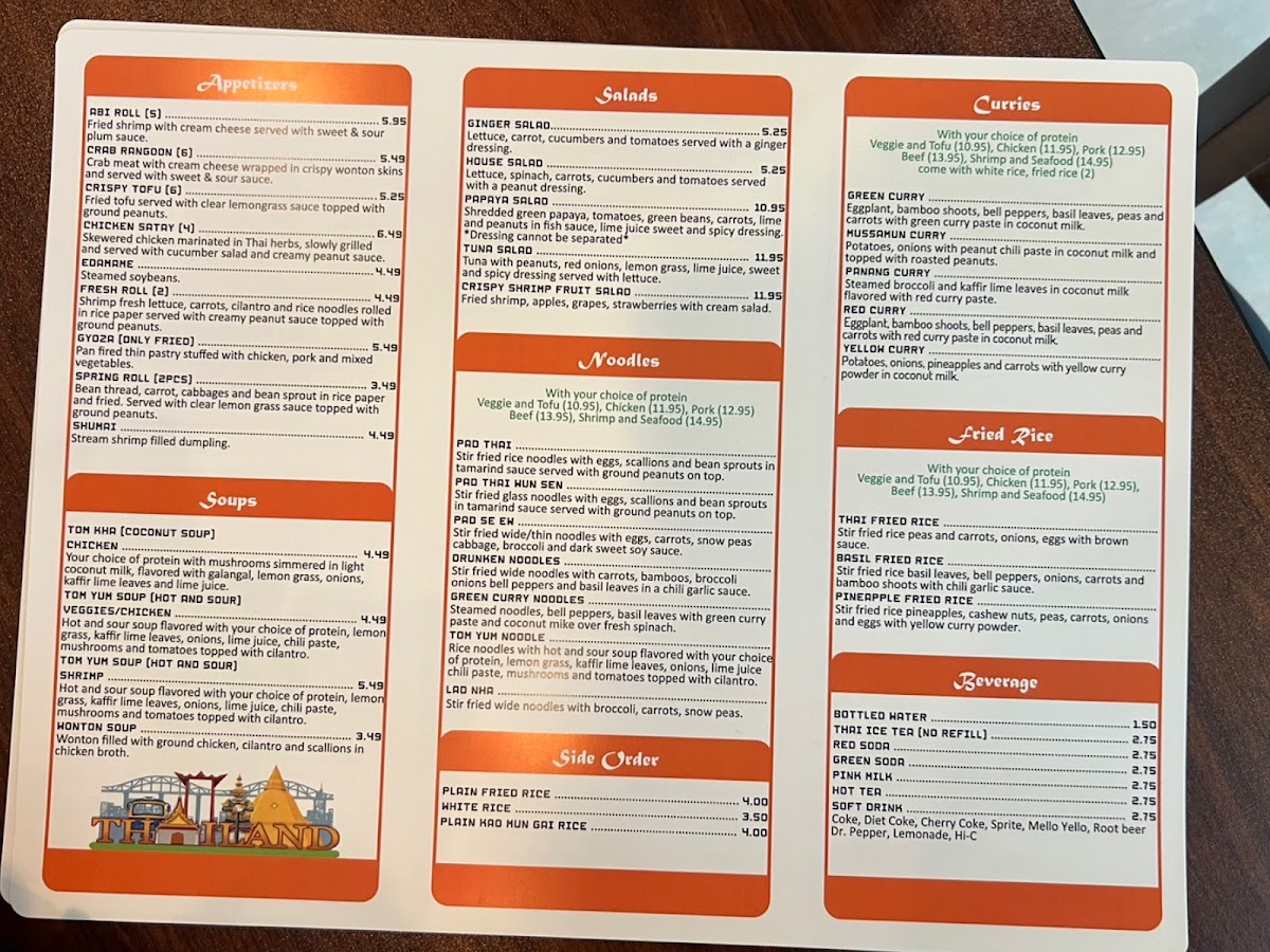 Menu Wow's Thai Kitchen-3