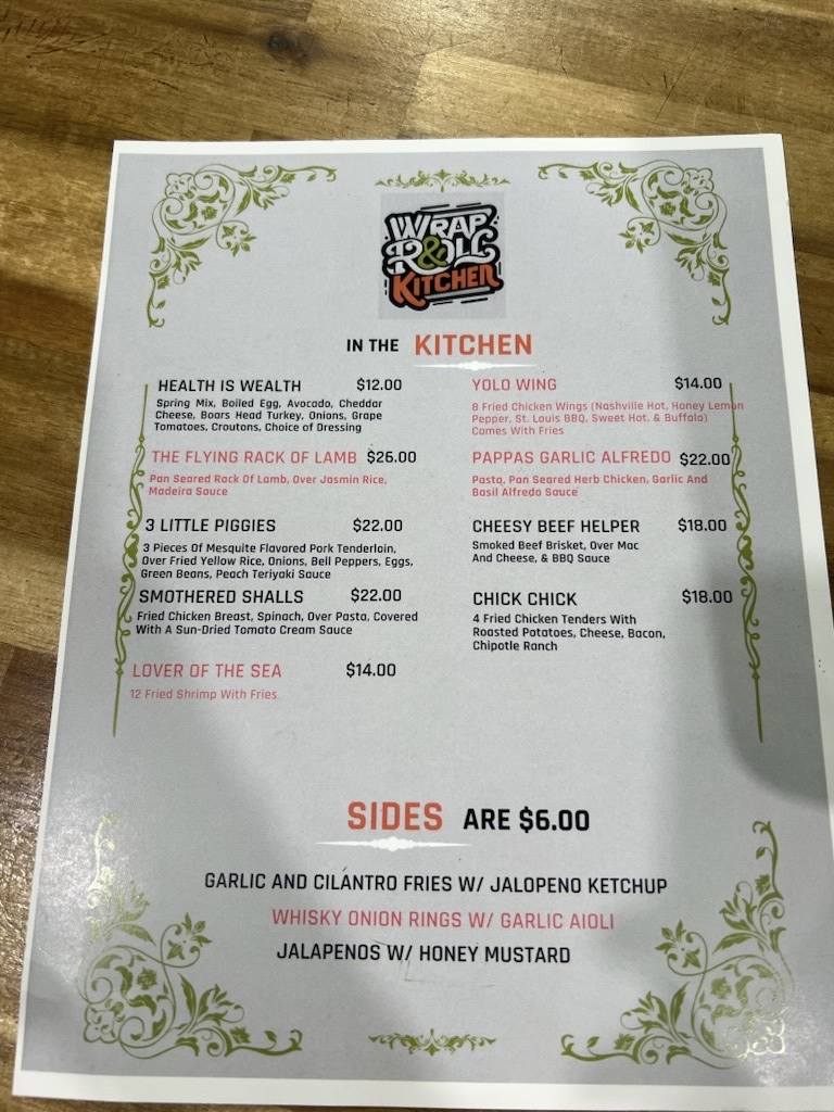 Wrap And Roll Kitchen-4